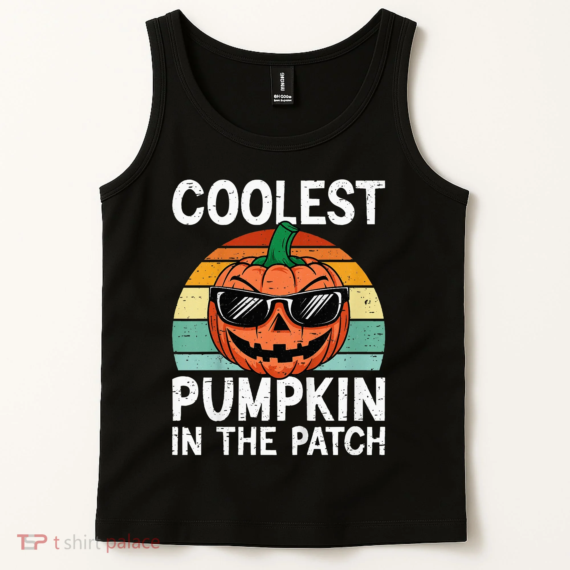 Coolest Pumpkin In The Patch Halloween Tank Top