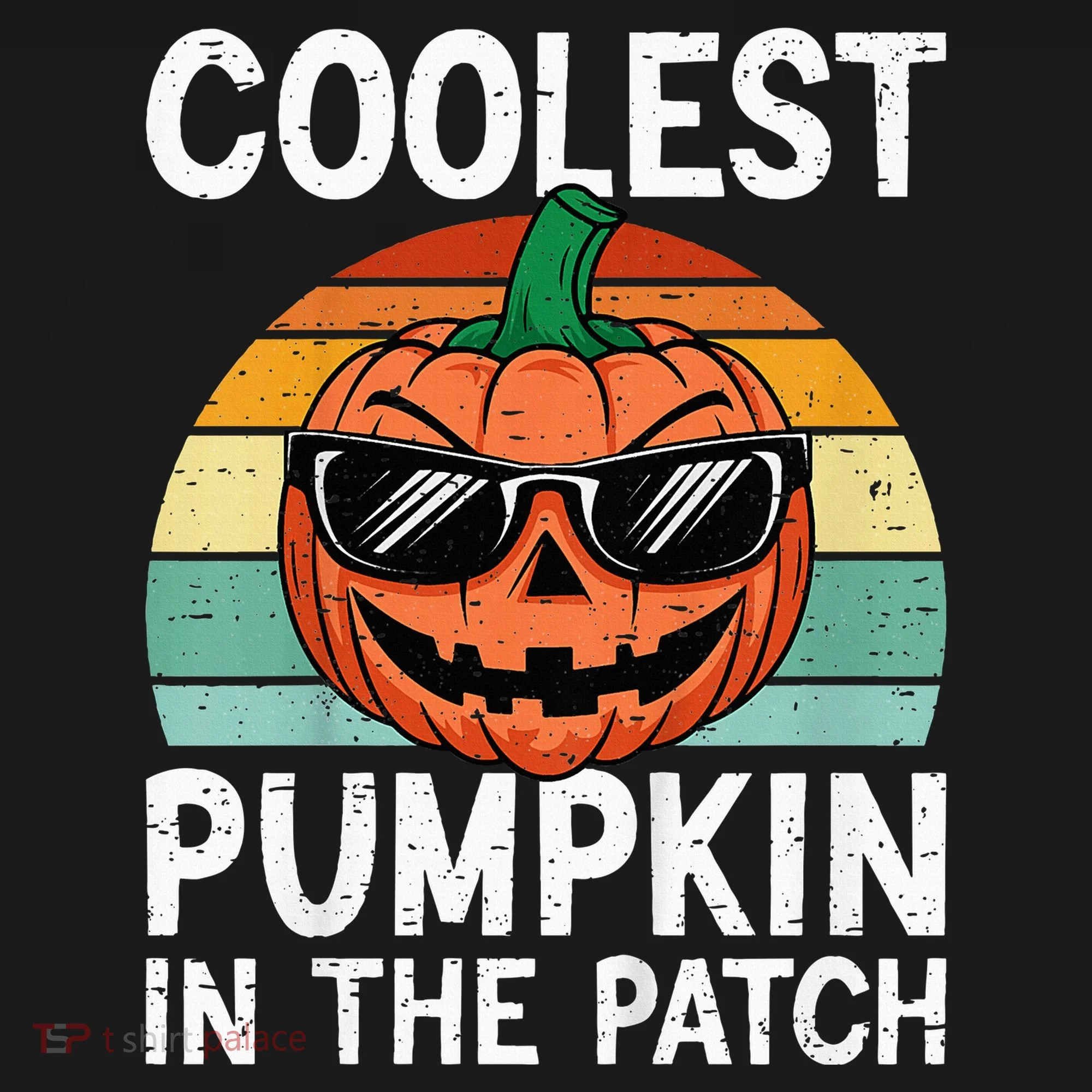 Coolest Pumpkin In The Patch Halloween Tank Top