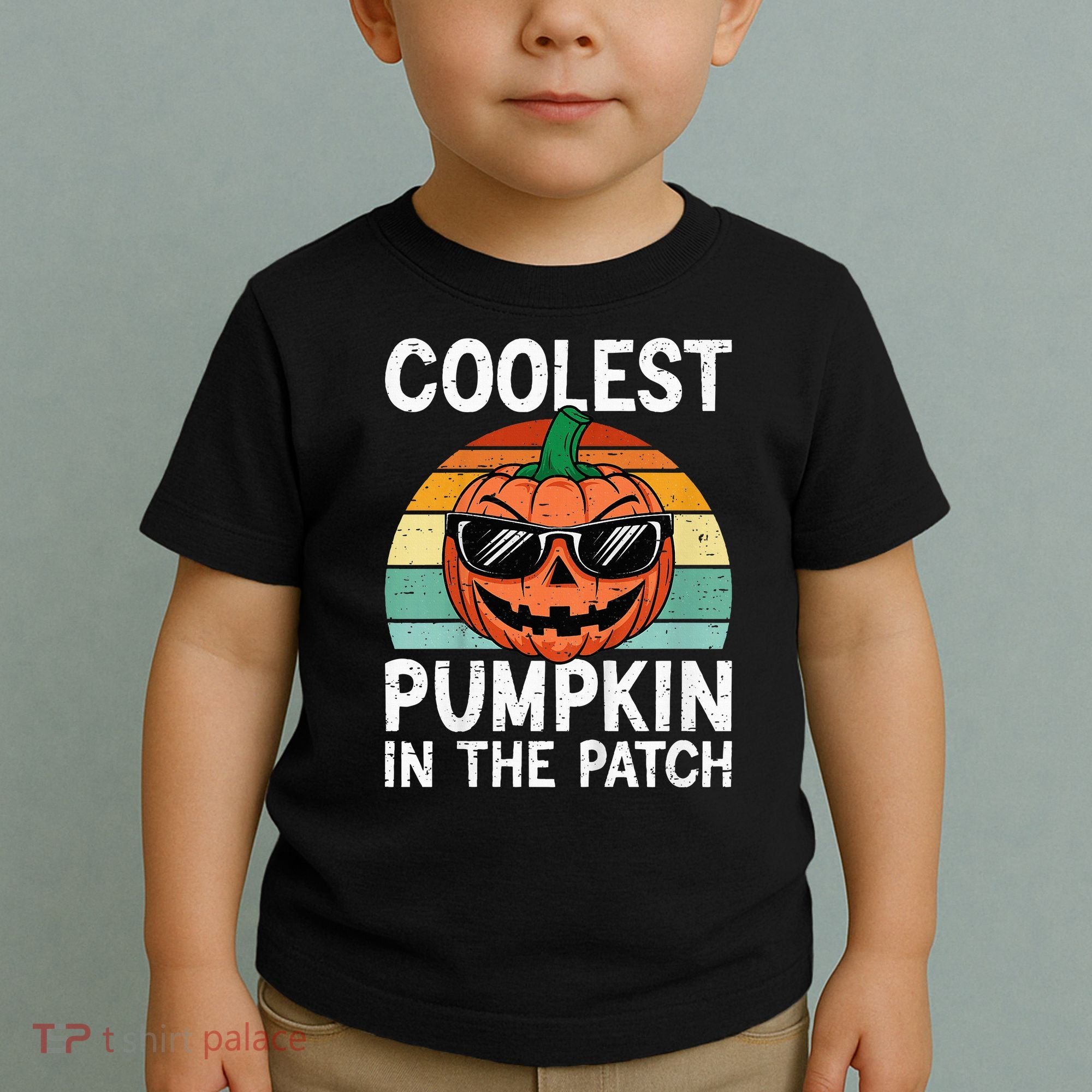 Coolest Pumpkin In The Patch Halloween Toddler T-Shirt