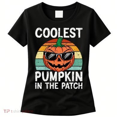 Coolest Pumpkin In The Patch Halloween Women's T-Shirt