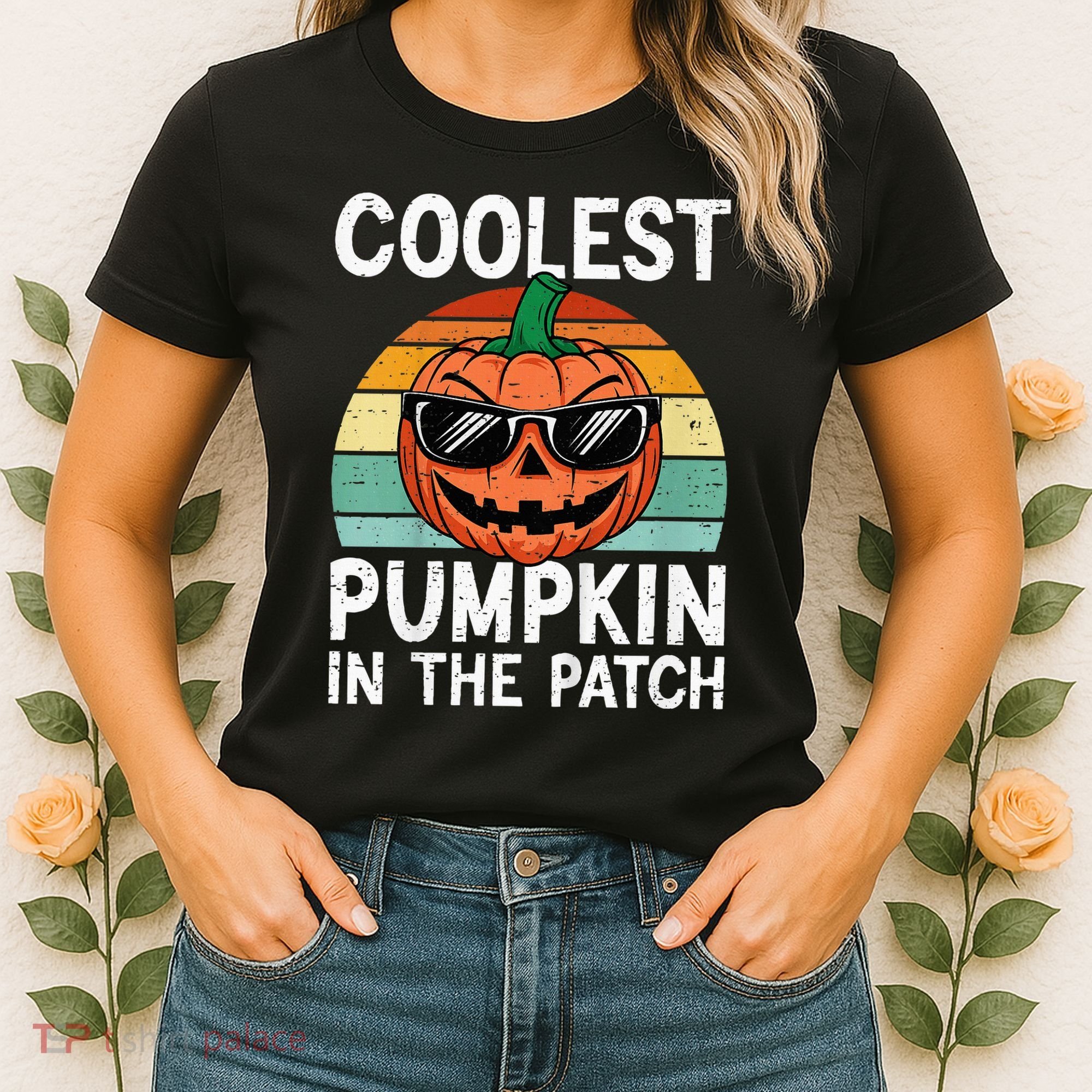Coolest Pumpkin In The Patch Halloween Women's T-Shirt