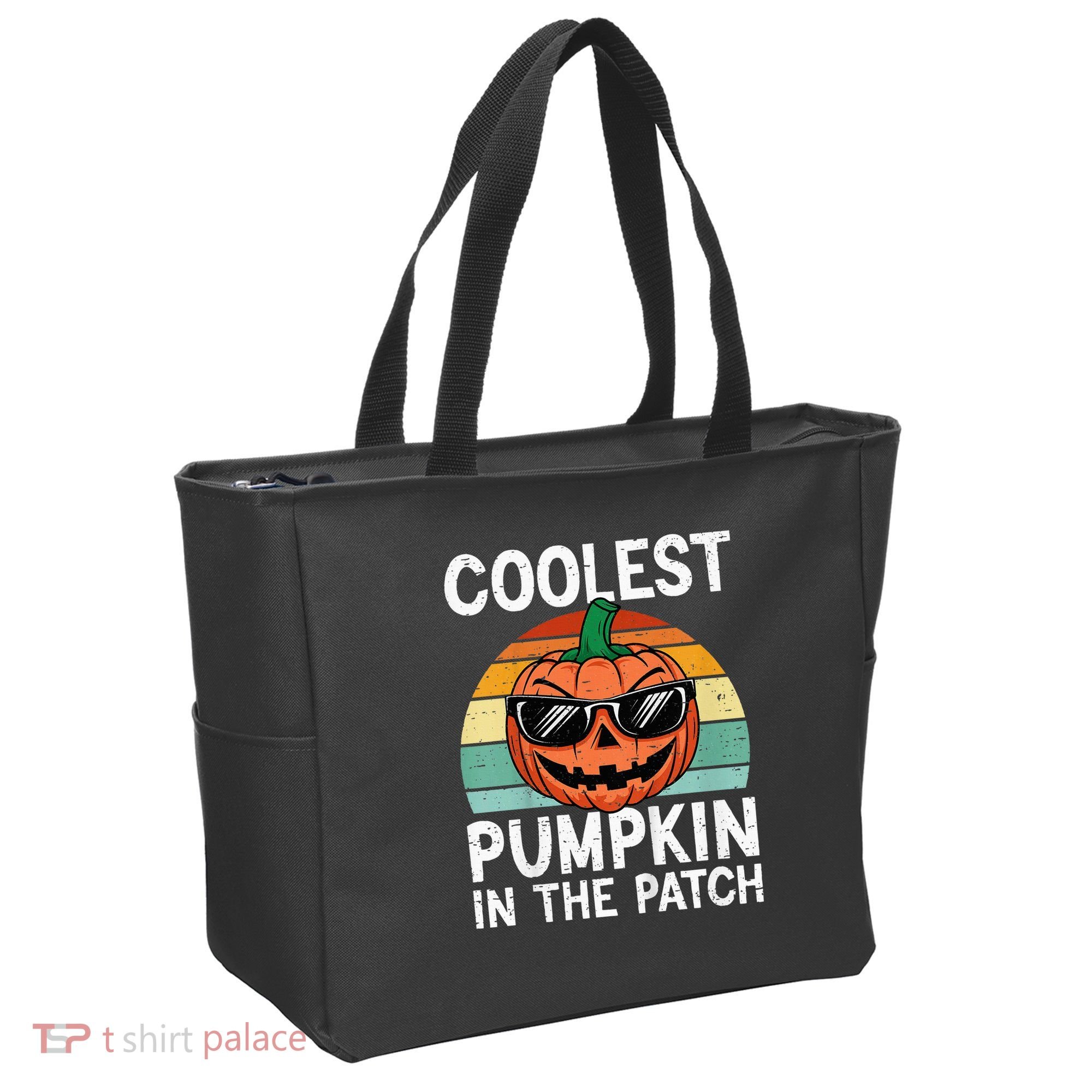 Coolest Pumpkin In The Patch Halloween Tote Bag
