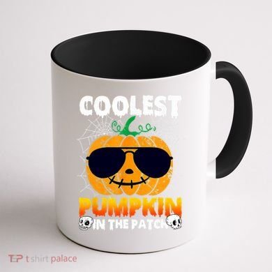 Coolest Pumpkin In The Patch Halloween Great Gift Coffee Mug back