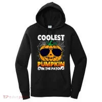 Coolest Pumpkin In The Patch Halloween Great Gift Women's Hoodie thumb 0