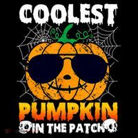 Coolest Pumpkin In The Patch Halloween Great Gift Women's Hoodie thumb 2