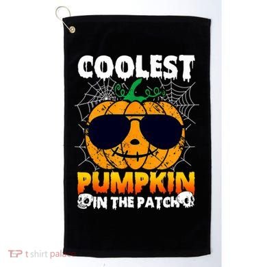 Coolest Pumpkin In The Patch Halloween Great Gift Golf Towel