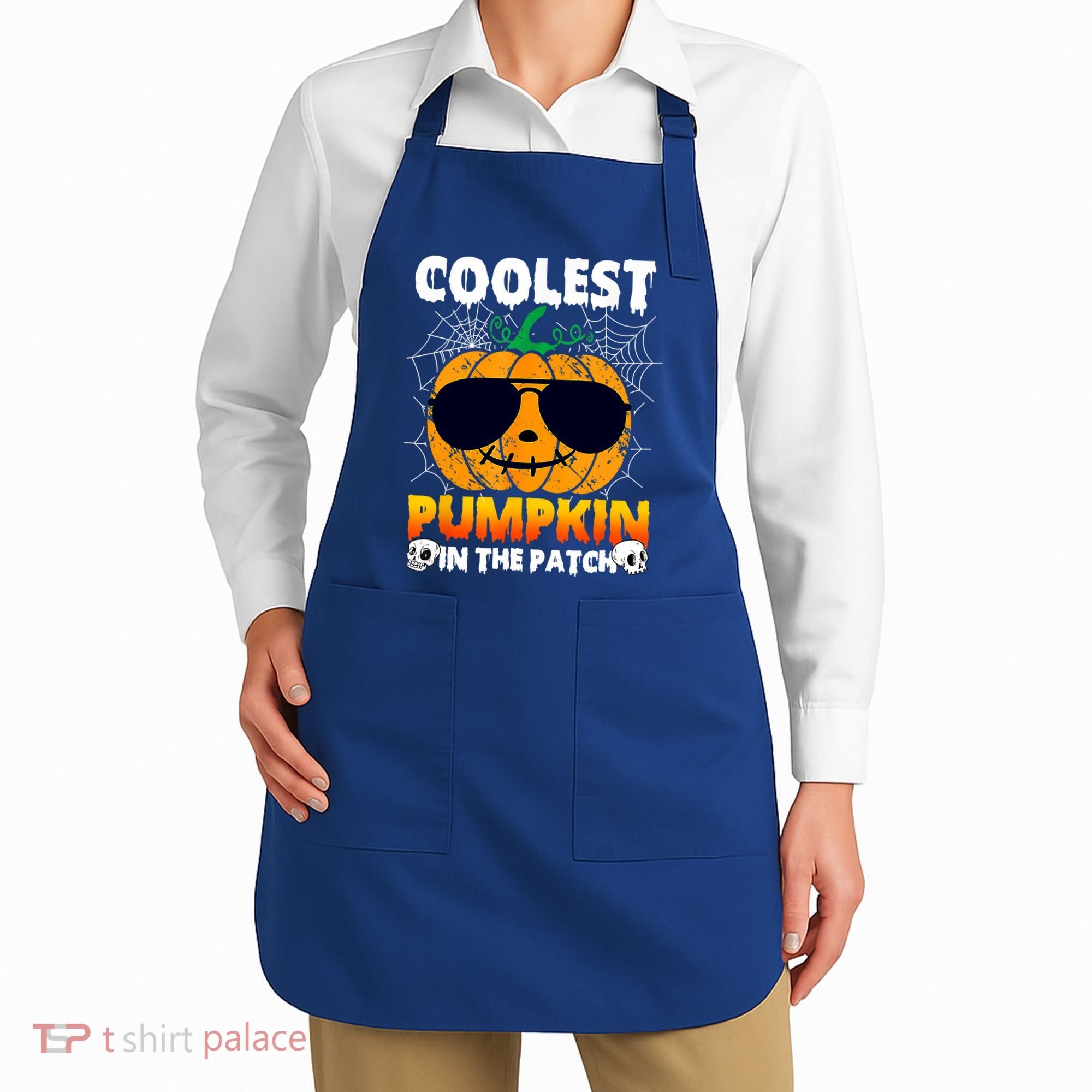 Coolest Pumpkin In The Patch Halloween Great Gift Apron