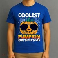 Coolest Pumpkin In The Patch Halloween Great Gift T-Shirt thumb 3