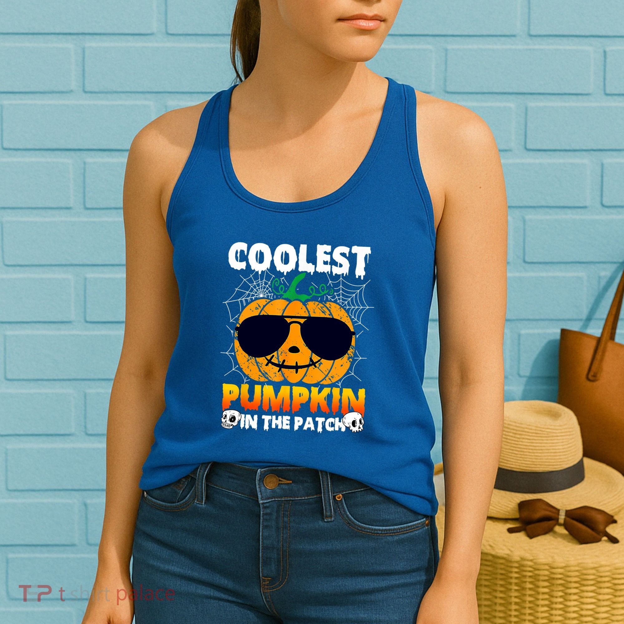Coolest Pumpkin In The Patch Halloween Great Gift Women's Tank Top