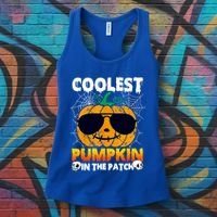 Coolest Pumpkin In The Patch Halloween Great Gift Women's Tank Top thumb 3