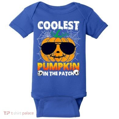 Coolest Pumpkin In The Patch Halloween Great Gift Baby Bodysuit