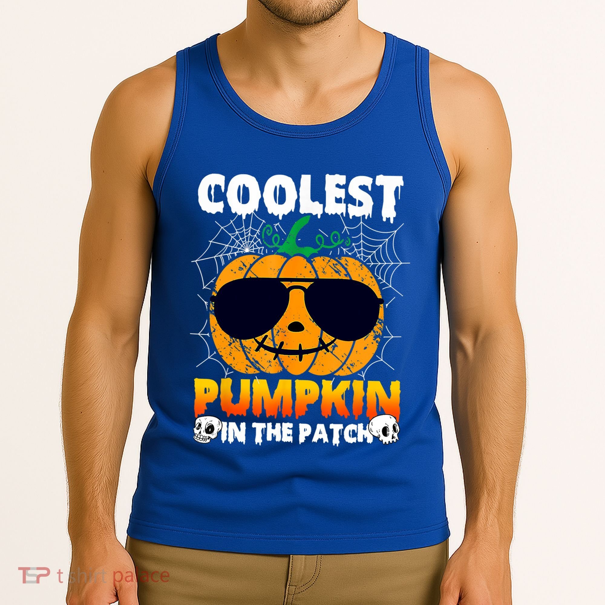 Coolest Pumpkin In The Patch Halloween Great Gift Tank Top