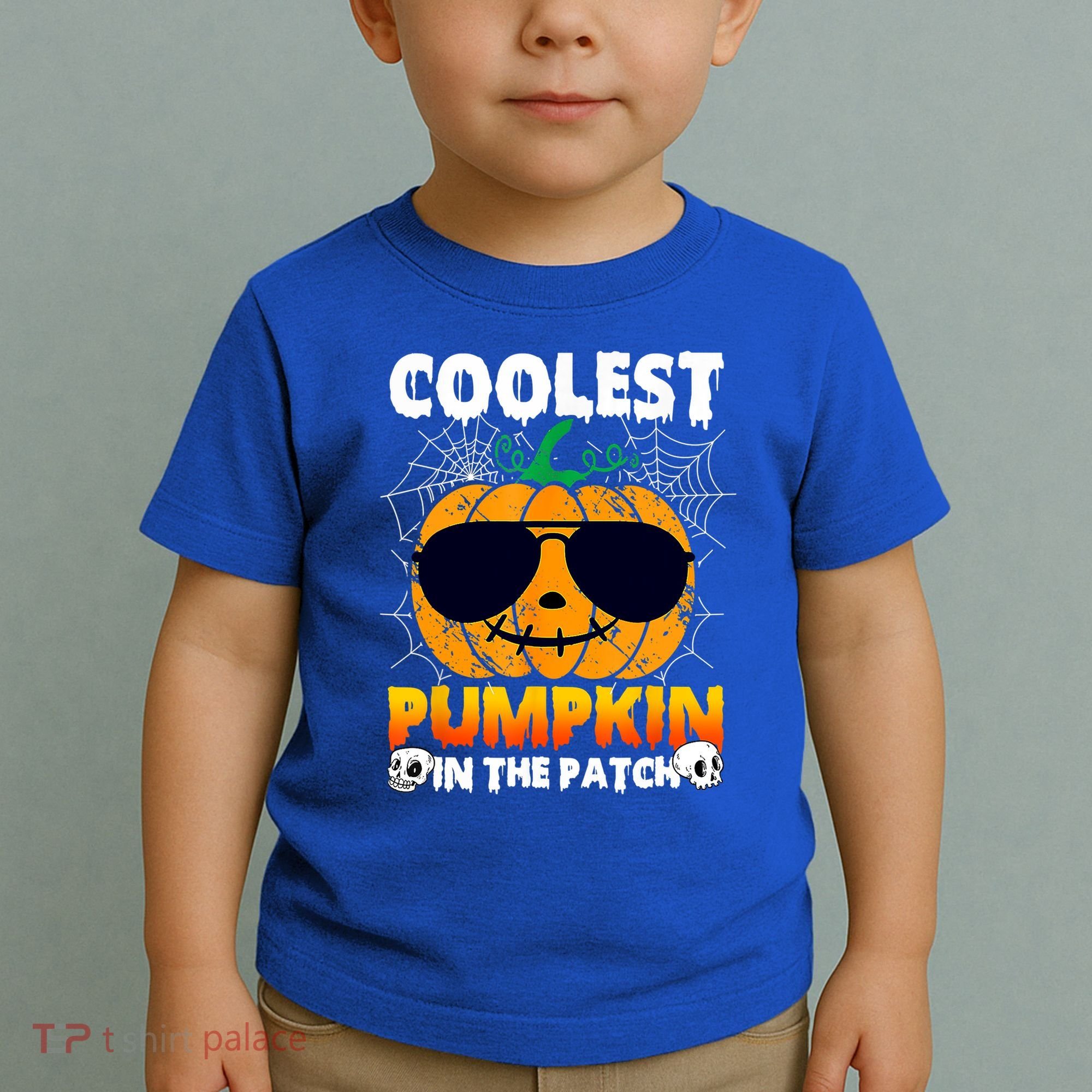 Coolest Pumpkin In The Patch Halloween Great Gift Toddler T-Shirt