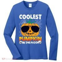 Coolest Pumpkin In The Patch Halloween Great Gift Women's Long Sleeve Shirt thumb 0