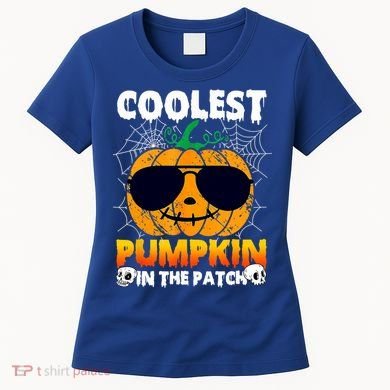 Coolest Pumpkin In The Patch Halloween Great Gift Women's T-Shirt