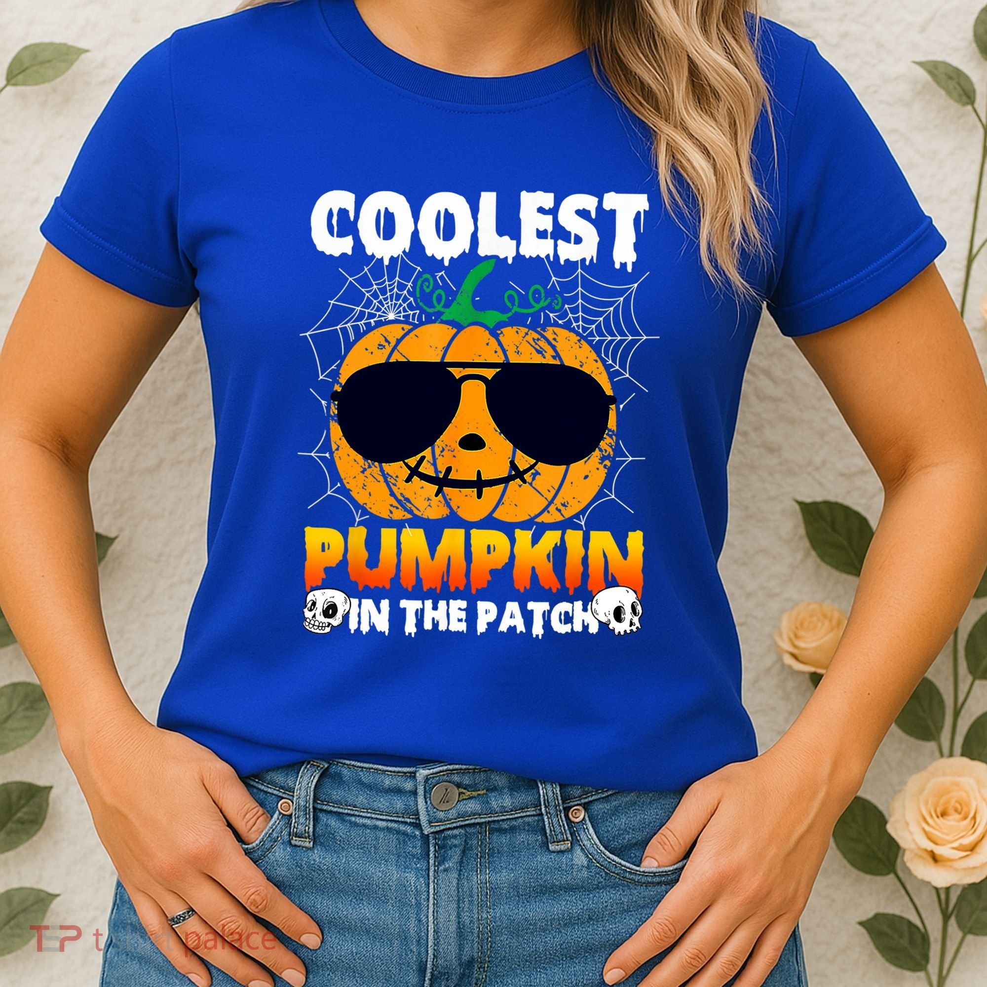 Coolest Pumpkin In The Patch Halloween Great Gift Women's T-Shirt