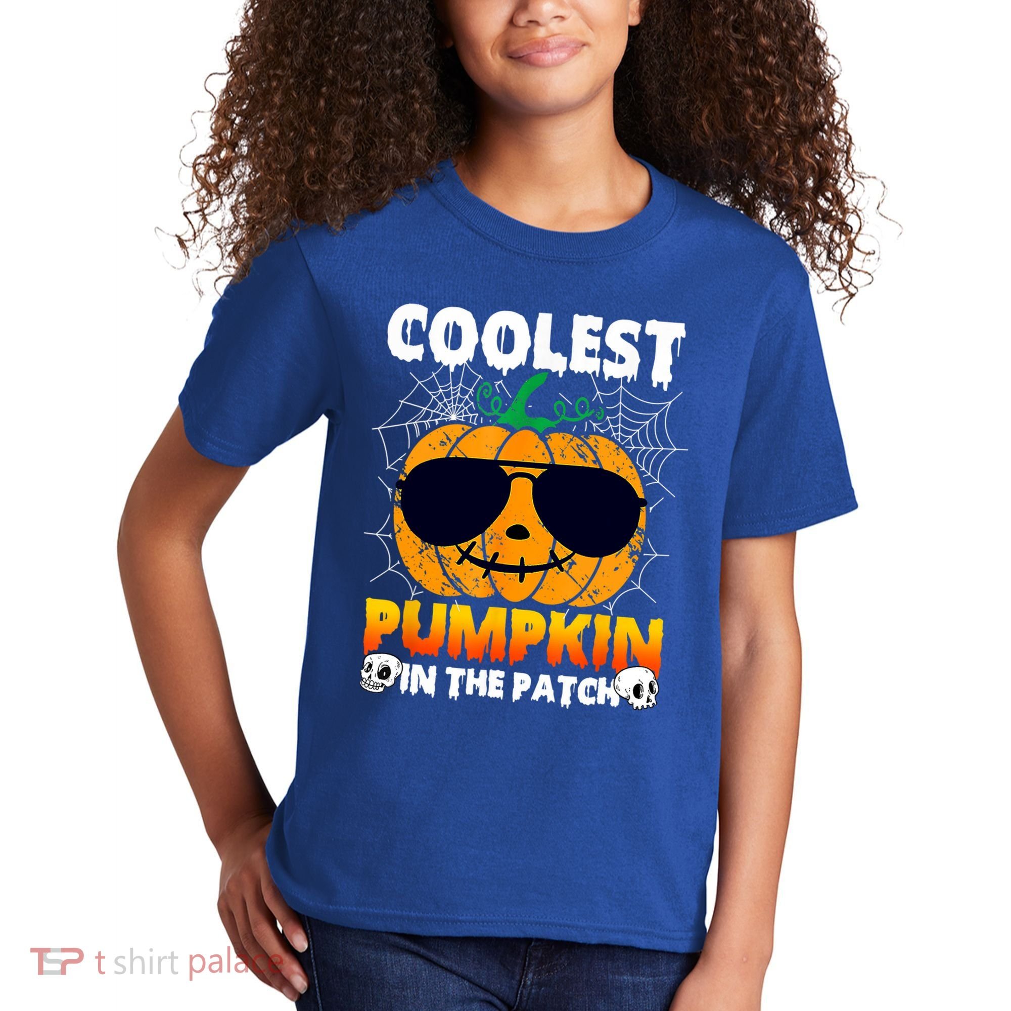 Coolest Pumpkin In The Patch Halloween Great Gift Kids T-Shirt