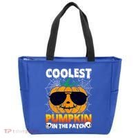 Coolest Pumpkin In The Patch Halloween Great Gift Tote Bag thumb 0