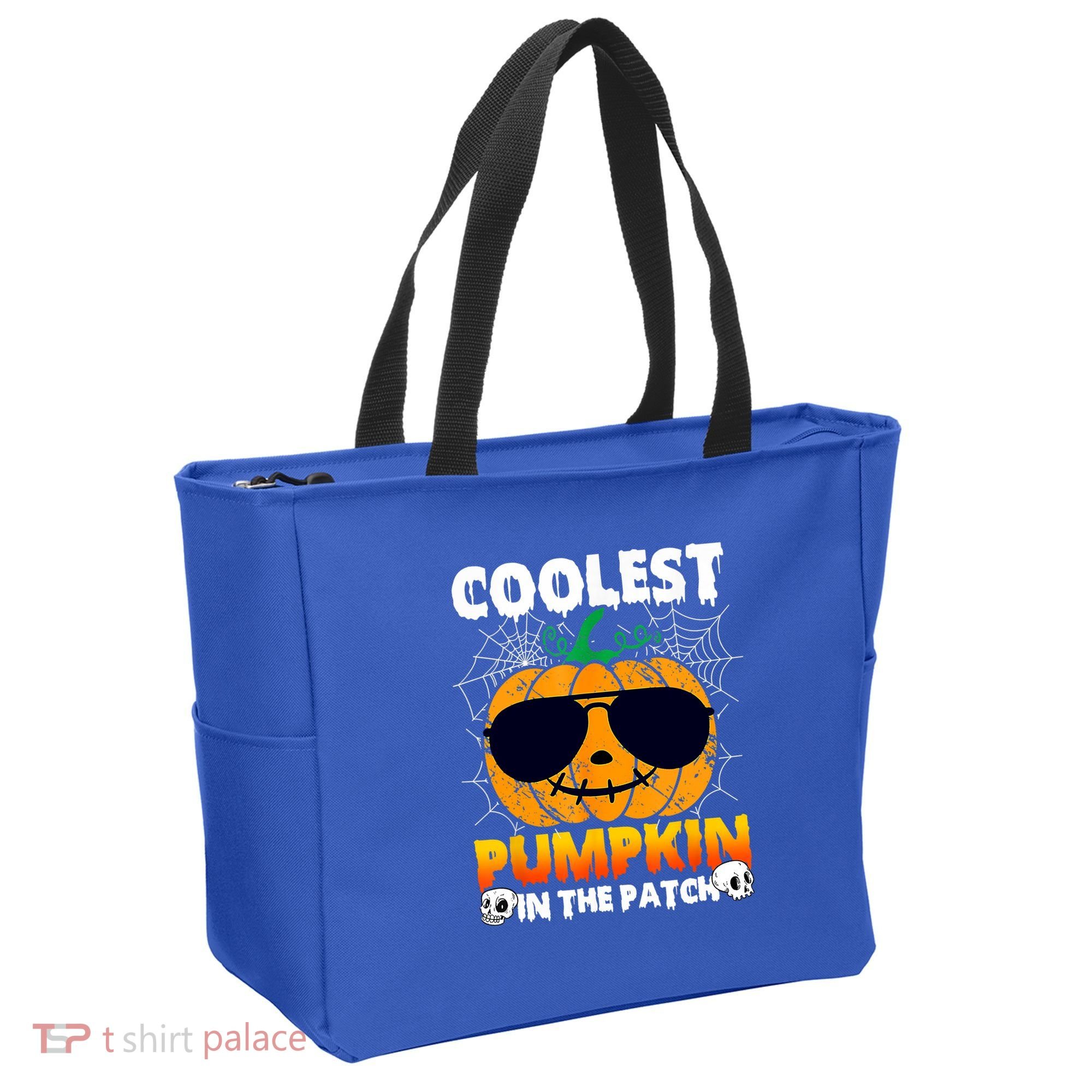 Coolest Pumpkin In The Patch Halloween Great Gift Tote Bag