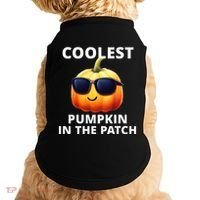 Coolest Pumpkin In The Patch Halloween Kids Doggie Tank thumb 0