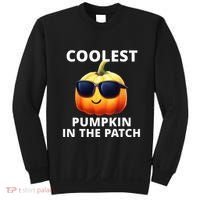 Coolest Pumpkin In The Patch Halloween Kids Sweatshirt thumb 0