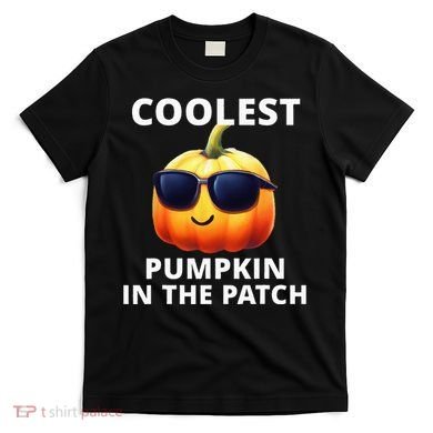 Coolest Pumpkin In The Patch Halloween Kids T-Shirt