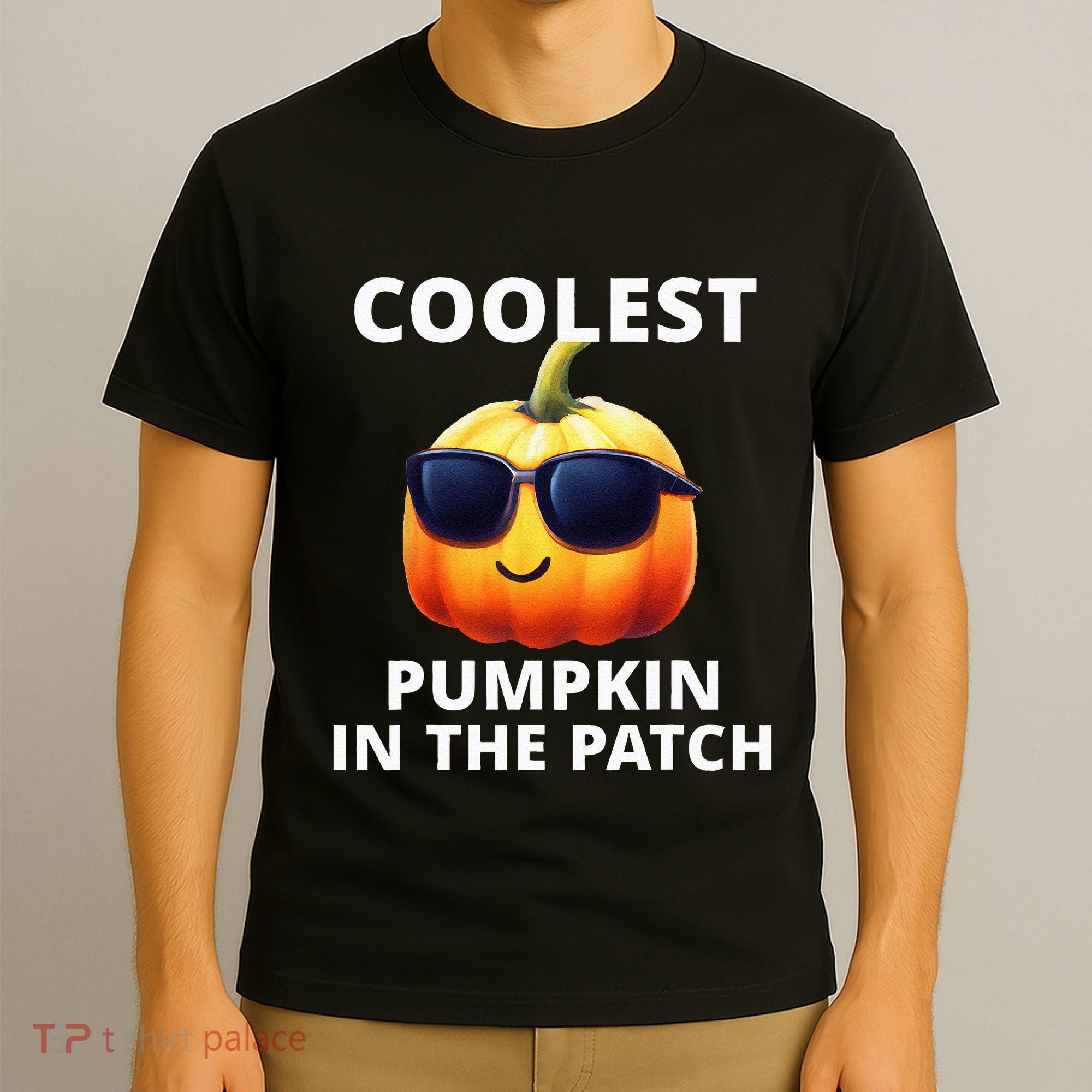 Coolest Pumpkin In The Patch Halloween Kids T-Shirt