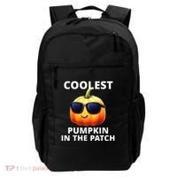 Coolest Pumpkin In The Patch Halloween Kids Backpack thumb 0