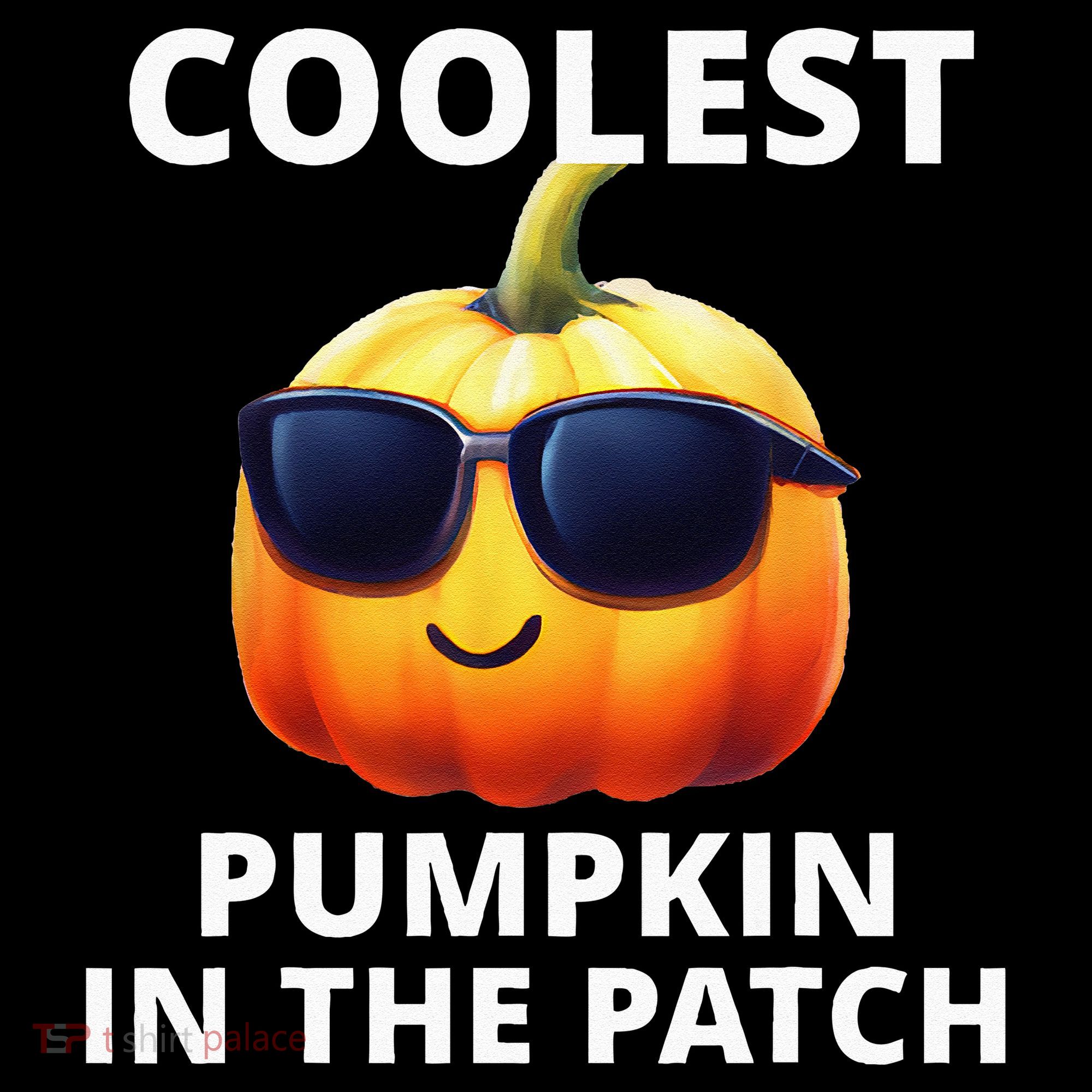 Coolest Pumpkin In The Patch Halloween Kids Women's Hoodie
