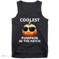 Coolest Pumpkin In The Patch Halloween Kids Tank Top thumb 0