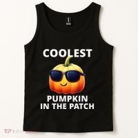 Coolest Pumpkin In The Patch Halloween Kids Tank Top thumb 2