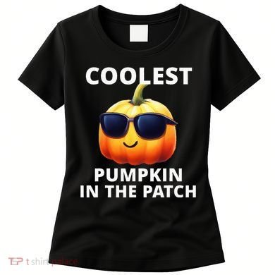Coolest Pumpkin In The Patch Halloween Kids Women's T-Shirt