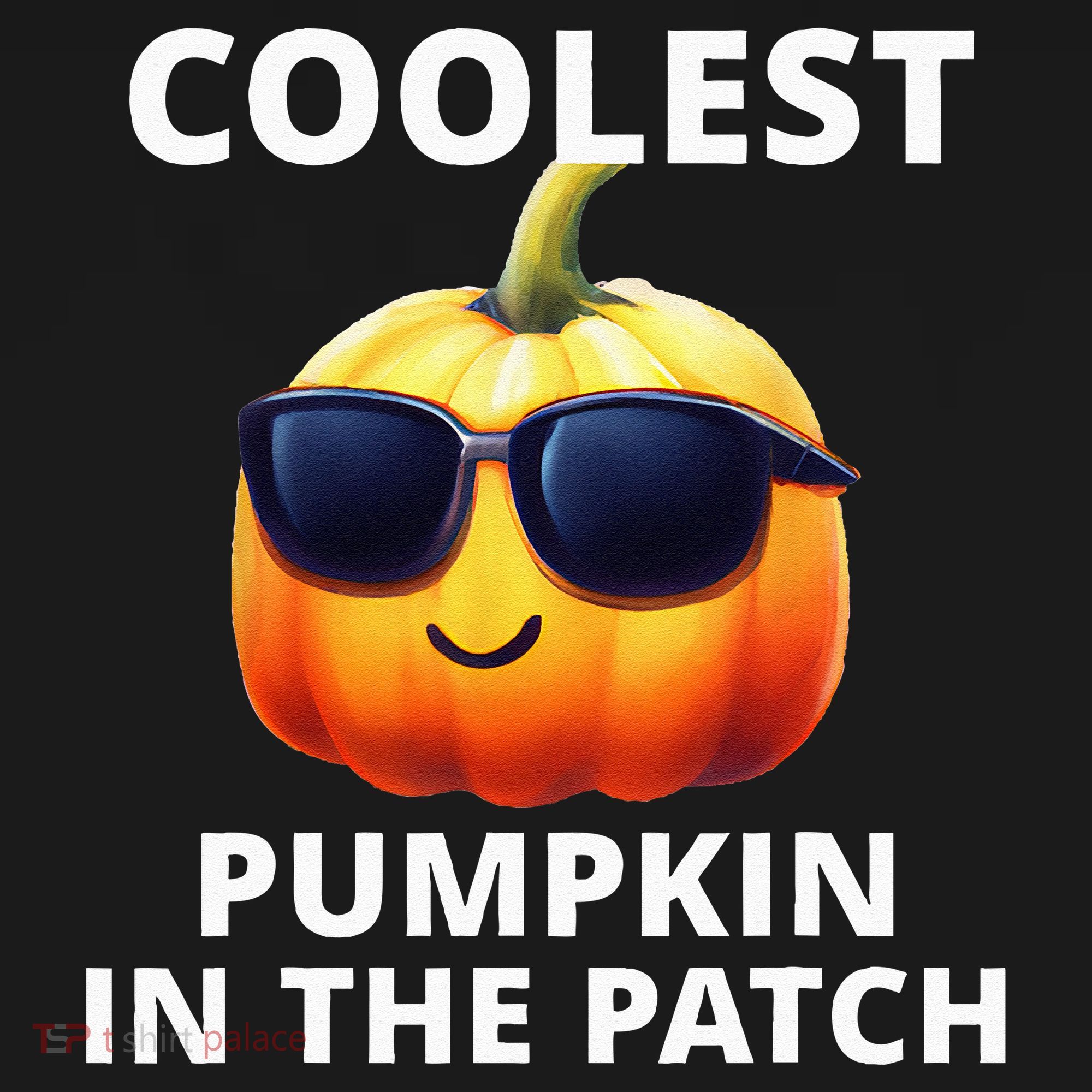 Coolest Pumpkin In The Patch Halloween Kids Women's T-Shirt