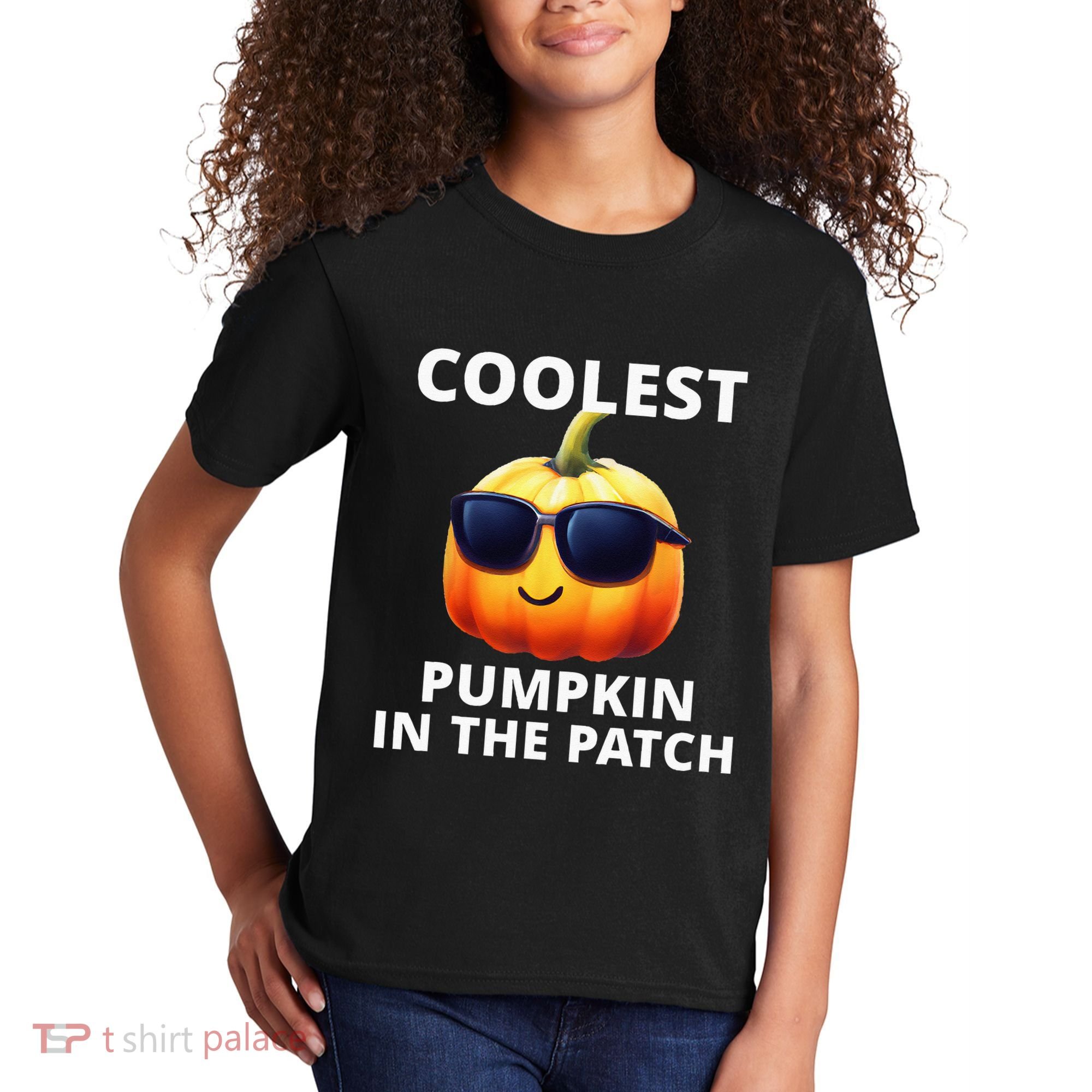 Coolest Pumpkin In The Patch Halloween Kids Kids T-Shirt