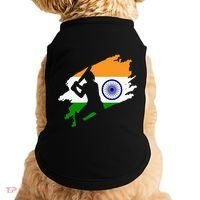Cricket Patriotic India Sports Jersey Doggie Tank thumb 0