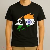 Cricket Patriotic India Sports Jersey T-Shirt thumb 3