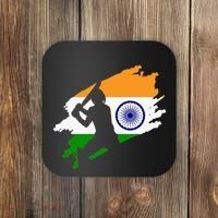Cricket Patriotic India Sports Jersey Coaster thumb 0