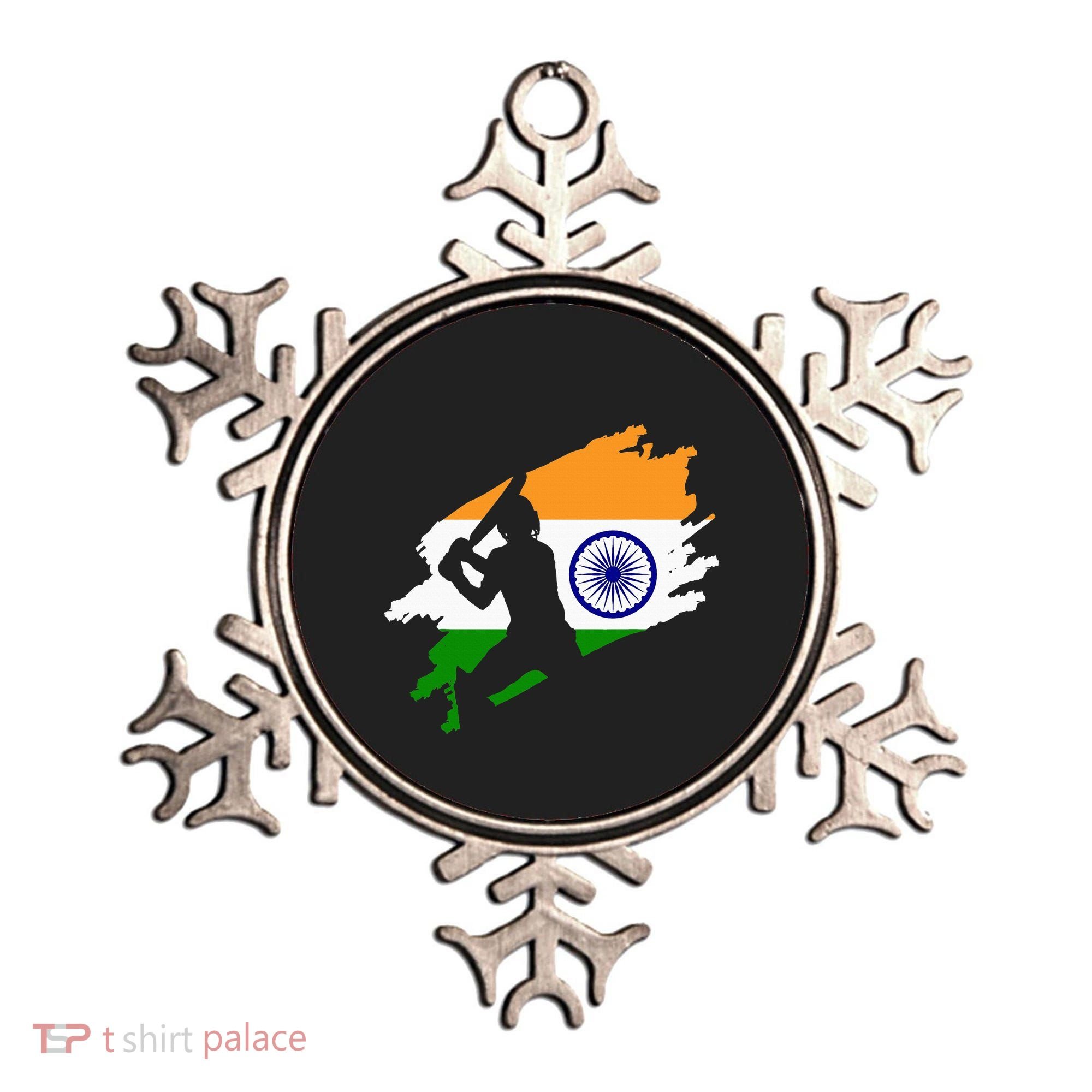 Cricket Patriotic India Sports Jersey Ornament