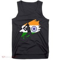 Cricket Patriotic India Sports Jersey Tank Top thumb 0