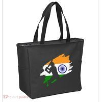 Cricket Patriotic India Sports Jersey Tote Bag thumb 2