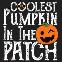 Coolest Pumpkin In The Patch Halloween Women's Sweatshirt thumb 2