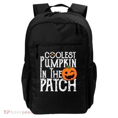 Coolest Pumpkin In The Patch Halloween Backpack
