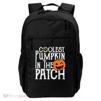Coolest Pumpkin In The Patch Halloween Backpack thumb 0