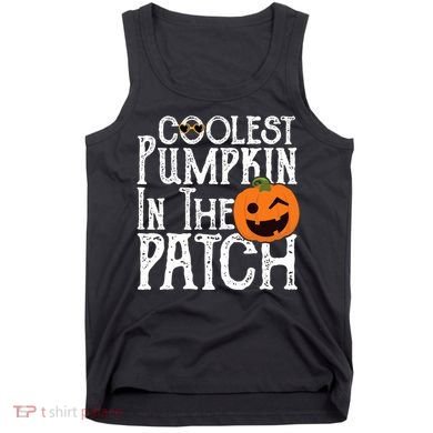Coolest Pumpkin In The Patch Halloween Tank Top