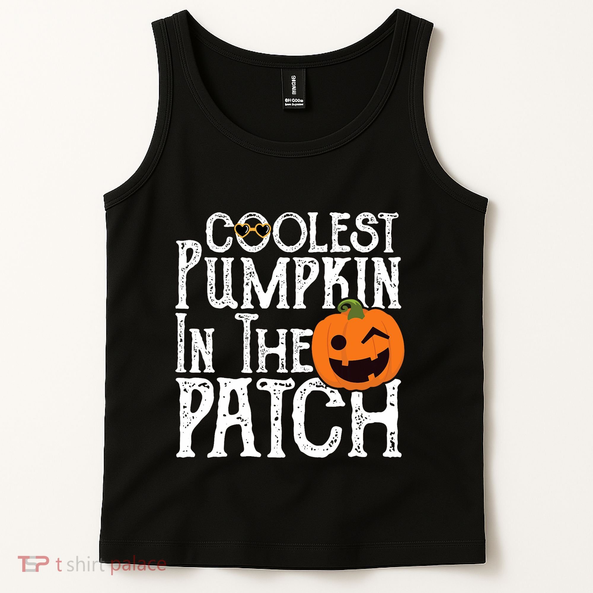 Coolest Pumpkin In The Patch Halloween Tank Top