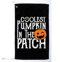 Coolest Pumpkin In The Patch Halloween Golf Towel thumb 0