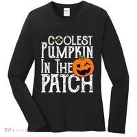 Coolest Pumpkin In The Patch Halloween Women's Long Sleeve Shirt thumb 0