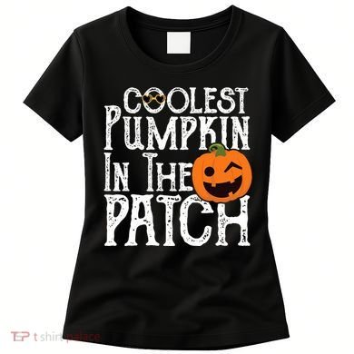 Coolest Pumpkin In The Patch Halloween Women's T-Shirt