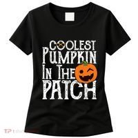 Coolest Pumpkin In The Patch Halloween Women's T-Shirt thumb 0