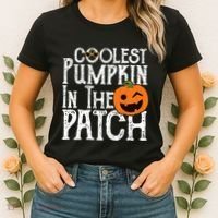 Coolest Pumpkin In The Patch Halloween Women's T-Shirt thumb 2